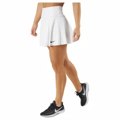 Nike Dri-FIT Club Women's Short Skirt WHITE/BLACK* Racketsporter|Kjolar Och Klänningar