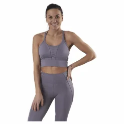 Nike Dri-FIT Cropped Lacing Luxe Purple* Linnen|Träning