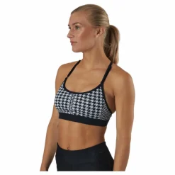 Nike Dri-fit Indy Icon Clash Women' Black/black/chile Red* Sport-Bh:Ar|Träning