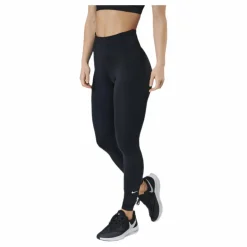 Nike Dri-FIT One Women's Mid-Rise Leggings BLACK/WHITE* Yoga|Tights