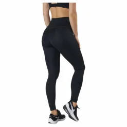 Nike Dri-FIT One Women's Mid-Rise Leggings BLACK/WHITE* Yoga|Tights