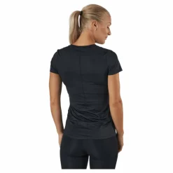 Nike Dri-FIT One Women's Slim Fit Short-Sleeve Top BLACK/WHITE* Träning|T-Shirts