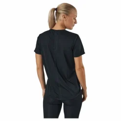 Nike Dri-FIT One Women's Standard Fit Short-Sleeve Top BLACK/WHITE* Träning|T-Shirts