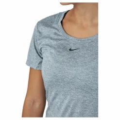 Nike Dri-FIT One Women's Standard Fit Short-Sleeve Top PARTICLE GREY/HTR/BLACK* T-Shirts|Träning