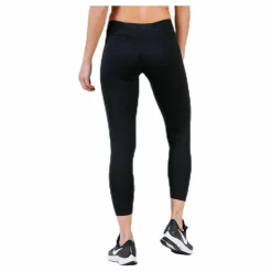 Nike Dri-FIT Power Running Girl White/Black*Barn Tights|Löpning