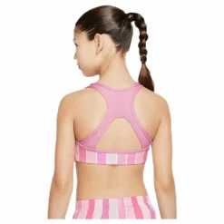 Nike Dri-FIT Reversible Racerback Stripe Junior Pink*Barn Linnen|Träning