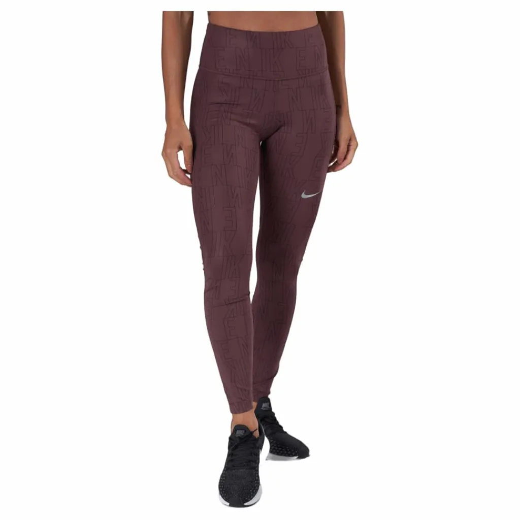 Nike Dri-fit Run Division Epic Fast Dark Wine/black/reflective Sil* Löpning|Tights