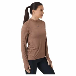 Nike Dri-fit Run Division Women's L Archaeo Brown/pink Oxford/refb* Tröjor|Löpning