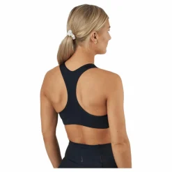 Nike Dri-FIT Swoosh Women's Medium-Support Graphic Sports Bra BLACK/WHITE/PARTICLE GREY* Löpning|Träning