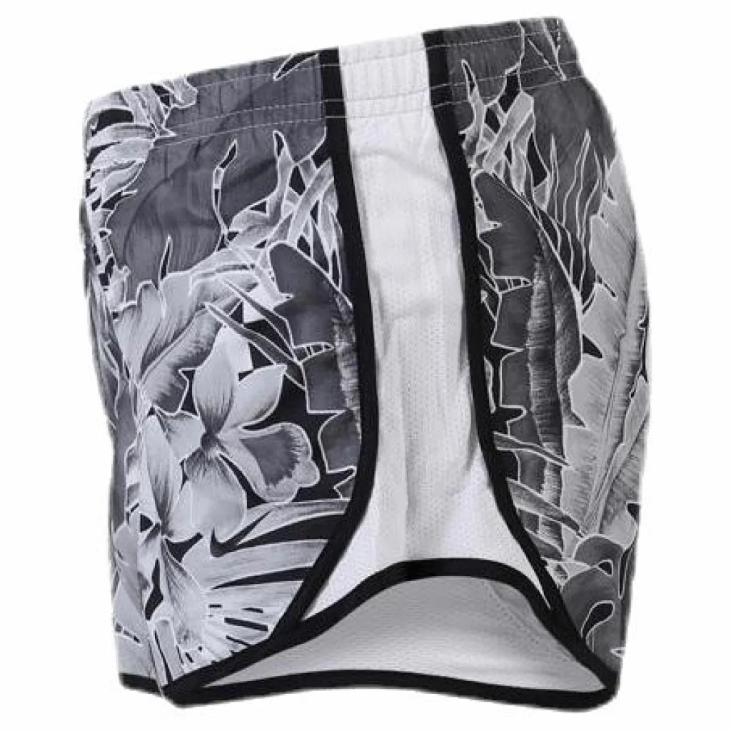 Nike Dri-FIT Tempo Printed Youth White/Black*Barn Shorts|Träning
