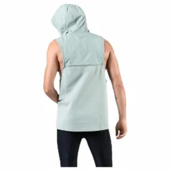 Nike Dri-FIT Therma Sleeveless Hood Black/Green* Linnen|Träning