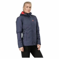 Salomon Drifter Loft Hoodie Pink/Grey* Alpint|Jackor