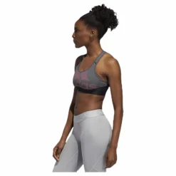 adidas Drst Alphaskin Bos  Pink/Black* Sport-Bh:Ar|Träning