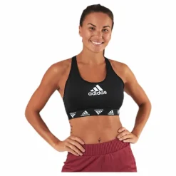 adidas Drst Alphaskin P Bos White/Black* Sport-Bh:Ar|Träning