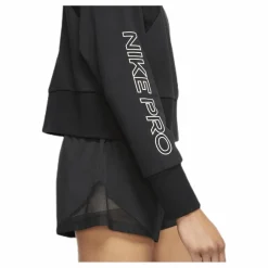 Nike Dry Get Fit Fleece Crew White/Black* Tröjor|Träning