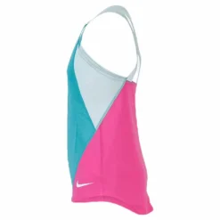Nike Dry Tank Elastic Strap Blue/Pink*Barn Linnen|Träning