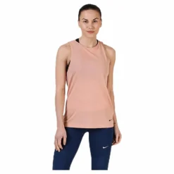 Nike Dry Tank Studio Open Back Pink* Yoga|Linnen