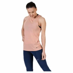 Nike Dry Tank Studio Open Back Pink* Yoga|Linnen