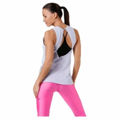 Nike Dry Tank Studio Open Back Purple* Yoga|Linnen