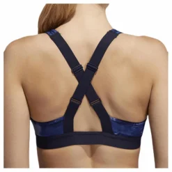 adidas DTR Parley Bra Blue* Sport-Bh:Ar|Träning