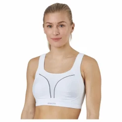 Abecita Dynamic. Sports Wireless Bra W White/grey* Sport-Bh:Ar|Träning