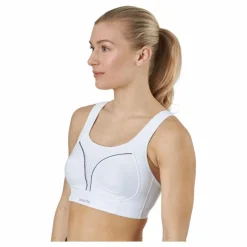 Abecita Dynamic. Sports Wireless Bra W White/grey* Sport-Bh:Ar|Träning