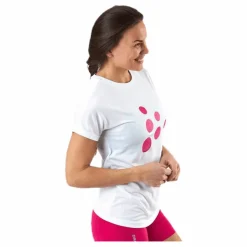 Craft Eaze SS Logo Mesh Tee Pink/White* Träning|T-Shirts