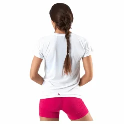 Craft Eaze SS Logo Mesh Tee Pink/White* Träning|T-Shirts