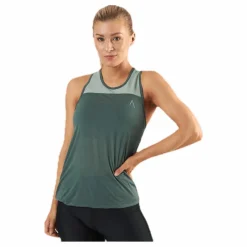 BLACC Electra light weight tank Green* Löpning|Linnen