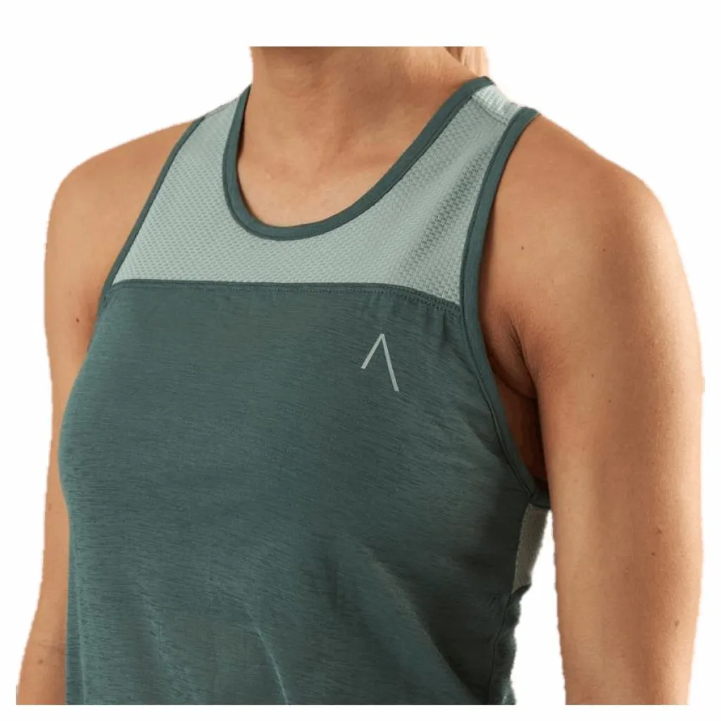 BLACC Electra light weight tank Green* Löpning|Linnen