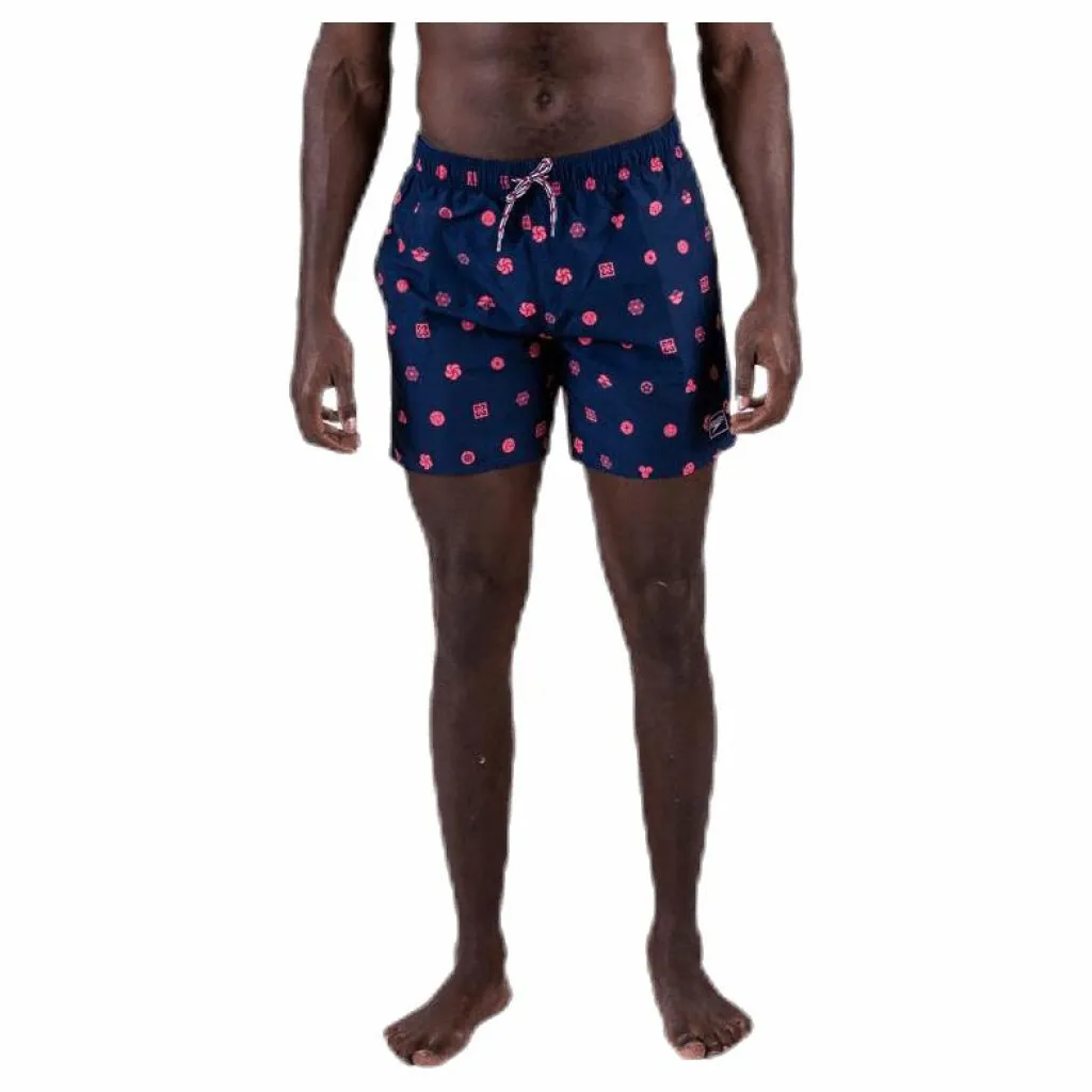 Speedo Elemental Fusion Printed Blue/Red* Simning|Badkläder