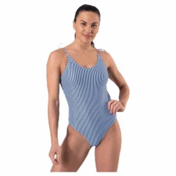 Waikani Beachwear Elena Swimsuit Blue/Patterned* Simning|Badkläder
