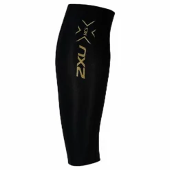 2XU Elite MCS Compression Calf Guard Black/Gold* Löpning|Hjälmar Och Skydd