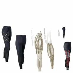 2XU Elite MCS Compression Tights Black/Gold* Löpning|Träning