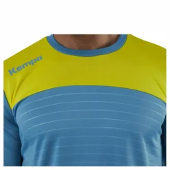 Kempa Emotion 2.0 LS Blue/Yellow* Inomhussporter|T-Shirts