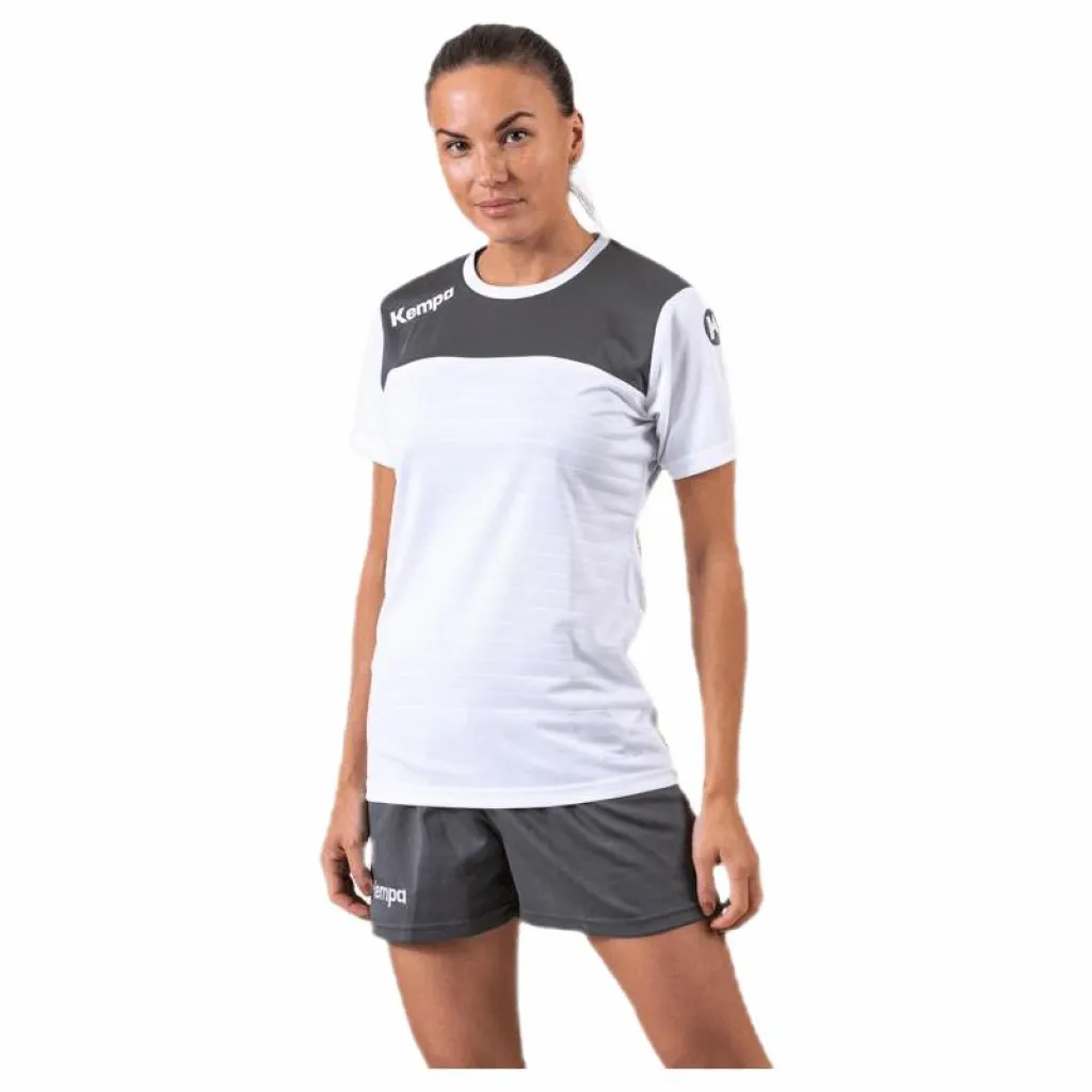 Kempa Emotion 2.0 Shirt White/Grey* Inomhussporter