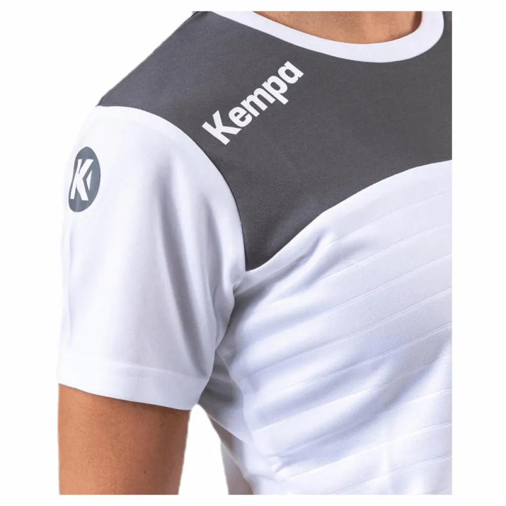 Kempa Emotion 2.0 Shirt White/Grey* Inomhussporter