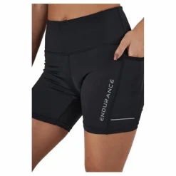 Endurance Energy Short Tights Black* Löpning|Tights
