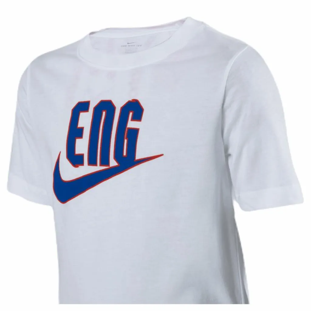 Nike England Tee TR Ground Junior White*Barn Fotboll|T-Shirts