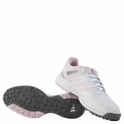 adidas EQT Spikeless Golf Shoes Cloud White / Almost Pink / Grey Three* Golf|Golfskor