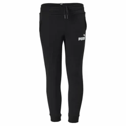 Puma Ess Logo Pants Fl Cl B Black*Barn Träning|Byxor