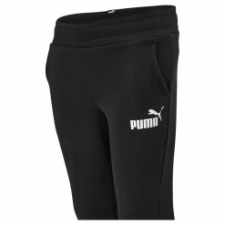Puma Ess Logo Pants Fl Cl B Black*Barn Träning|Byxor