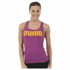 Puma Essential Tank Top Purple* Linnen|Träning