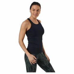 Casall Essential Rib Racerback Black* Linnen|Träning