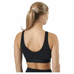 adidas Essentials 3-Stripes Crop Top With Removable Pads Black / White* Löpning|Träning