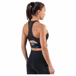 Nike Everything Floral Bra White/Black* Sport-Bh:Ar|Träning