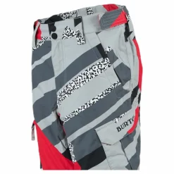 Burton Exile Cargo Youth Grey/Red*Barn Alpint|Byxor
