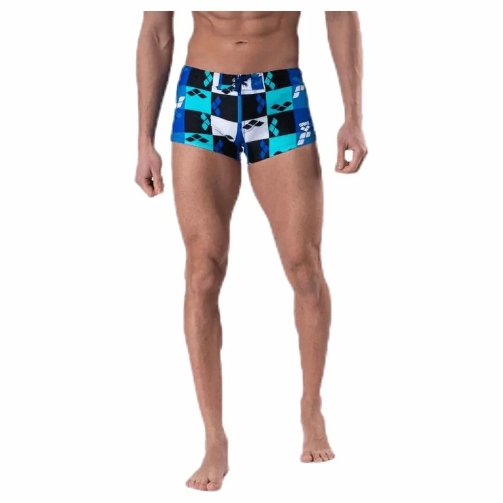 Arena Factory Low Waist Short Blue* Simning|Badkläder