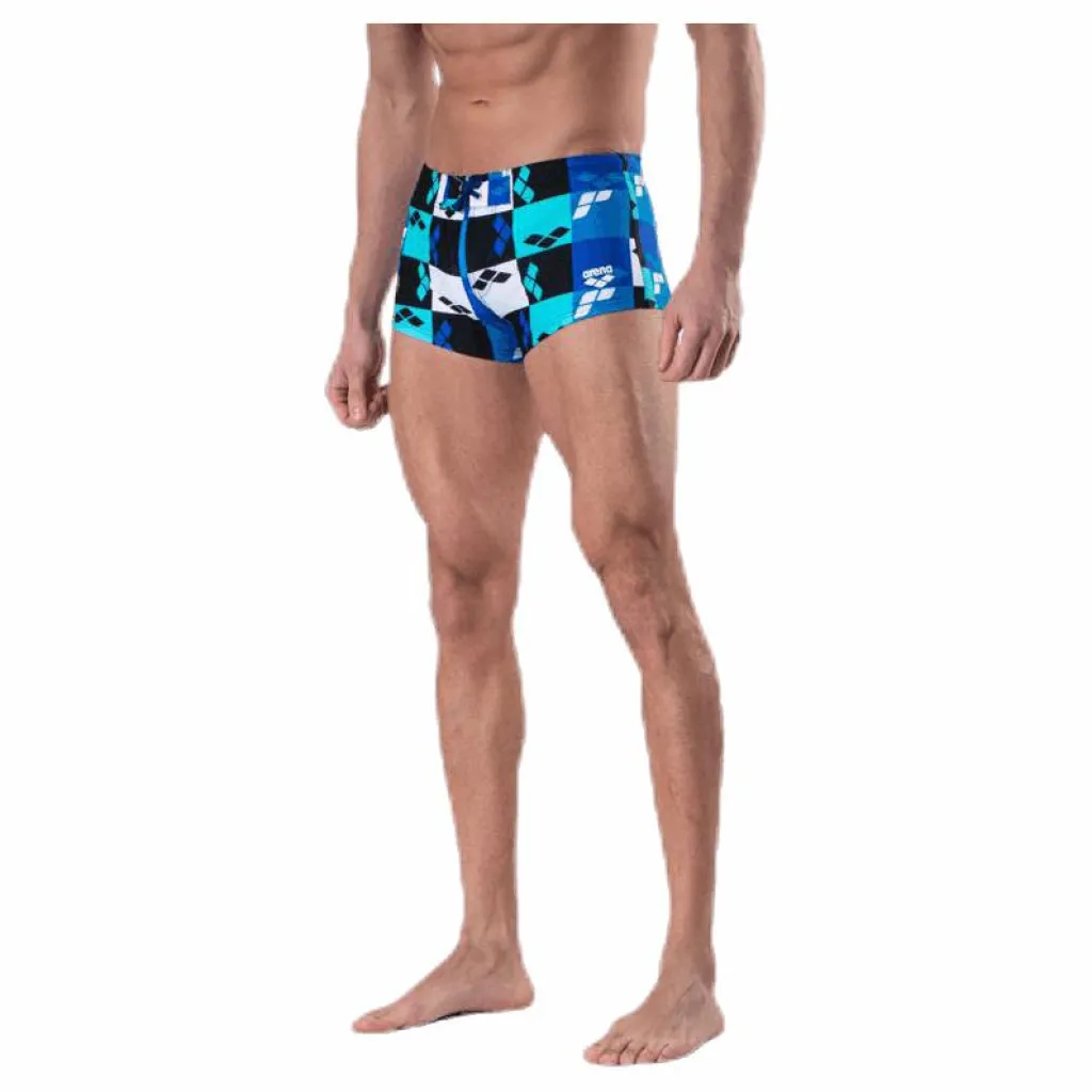 Arena Factory Low Waist Short Blue* Simning|Badkläder