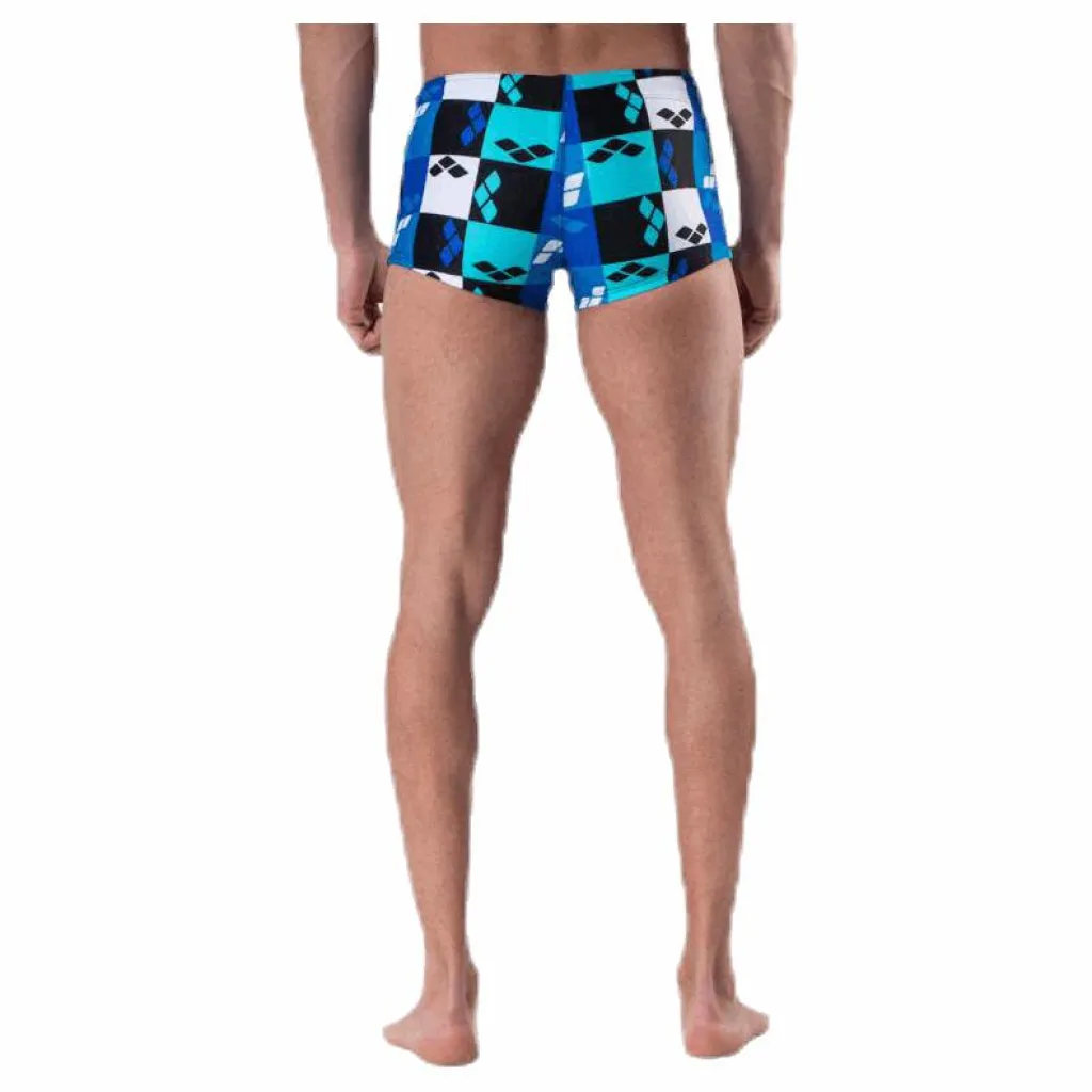 Arena Factory Low Waist Short Blue* Simning|Badkläder